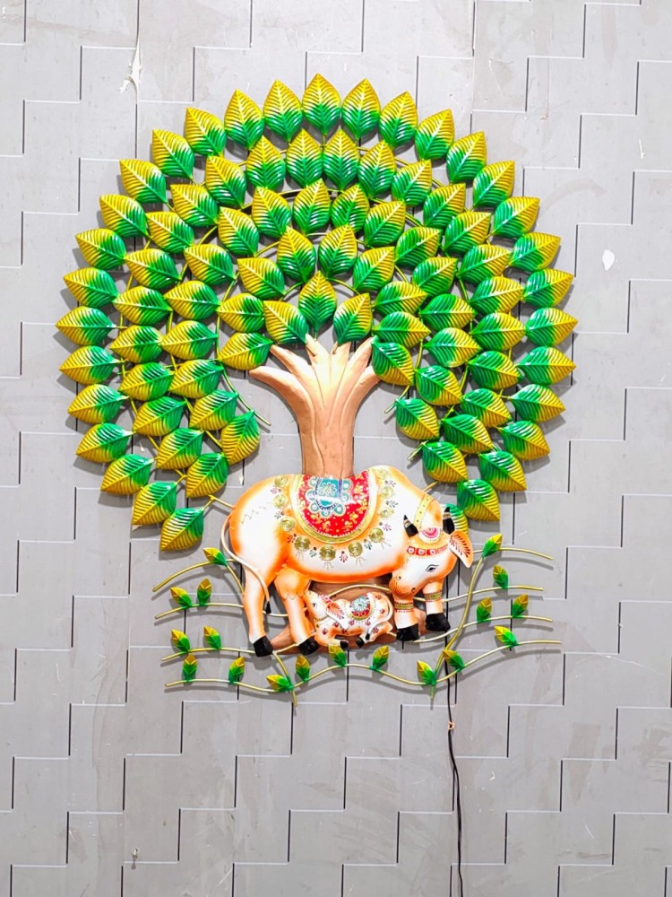 2 COW TREE MULTICOLUR