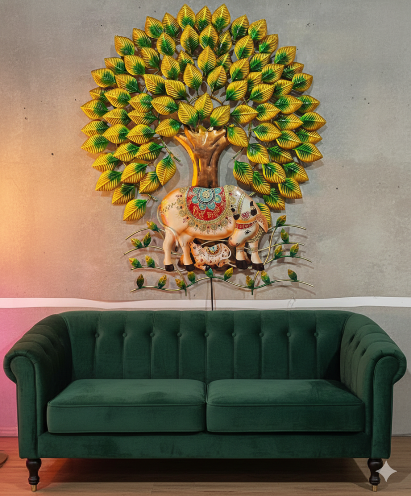 2 COW TREE MULTICOLUR